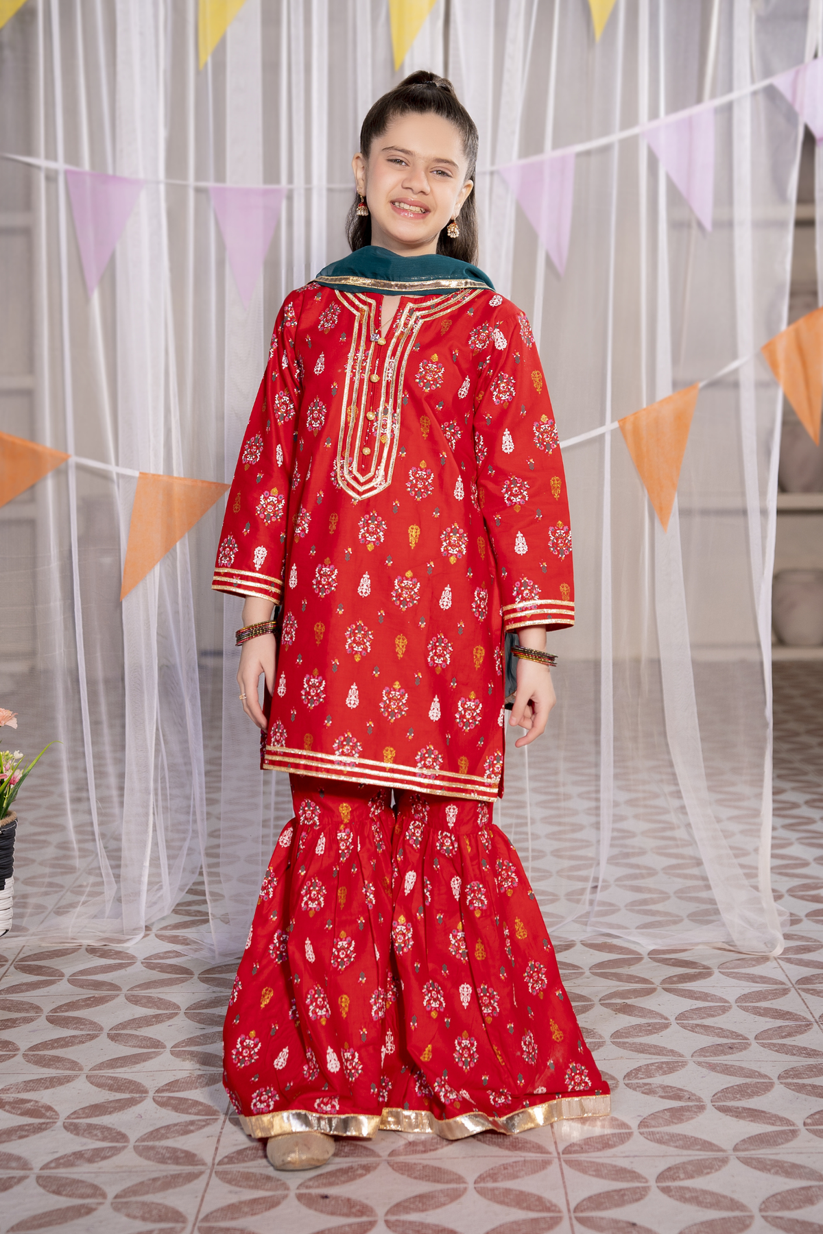 NORA Red Cotton 3PCS