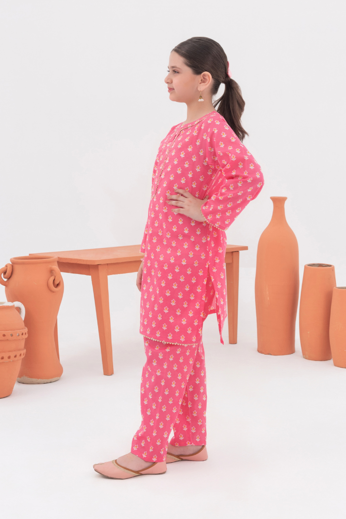 PINK BLOSSOM (LAWN 2 Pcs)