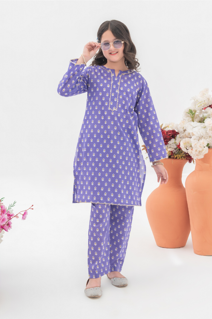 PURPLE CHARM (LAWN 2 Pcs)