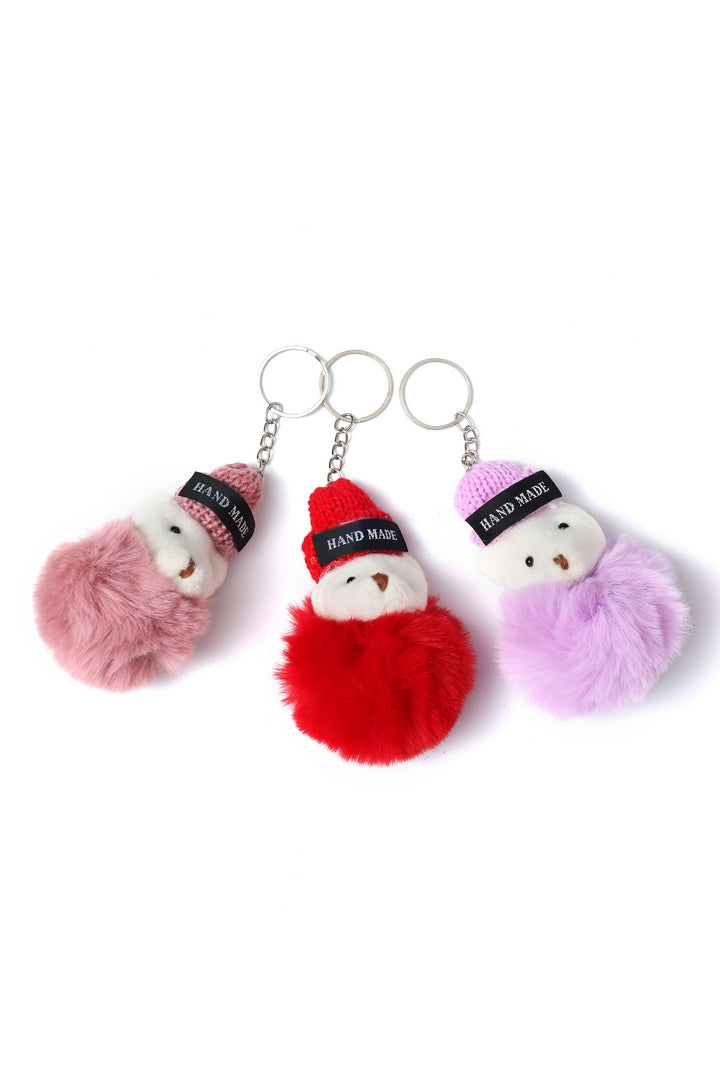 Handmade Teddy bear Key chain