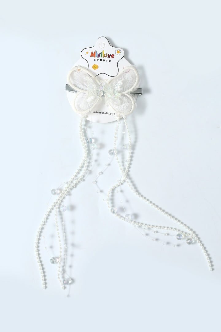 FlutterPearl Butterfly Hair Clip